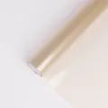 Champagne transparent cellophane flower wrapping film roll for bouquet packaging and craft design - Roll (57cmx10m) / Khaki