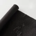 Rouleau papier emballage floral maille alvéolée noire pour bouquet de fleurs deco - 50cm*10 Yards/Rouleau / Noir profond