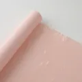 Papier d'emballage en nid d'abeille rose, rouleau de papier floral ajouré pour emballage. - 50cm*10 Yards/Rouleau / Rose pêche