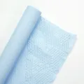Rouleau de papier d'emballage en nid d'abeille bleu clair, maille creuse florale. - 50cm*10 Yards/Rouleau / Jacinthe des bois