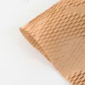 Rouleau de papier nid d'abeille pour rembourrage, emballage kraft écologique pour art floral. - 10 Feuilles/Paquet 40*50CM / Couleur Kraft