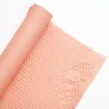 Papier d'emballage en nid d'abeille rose pour compositions florales et protection de cadeaux. - 50cm*10 Yards/Rouleau / Thé rose dégradé