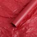 Rood waterdicht parelmoer vloeipapier voor het inpakken van bloemenboeketten en creatieve cadeaus. - 38g Parelmoer Vloeipapier / 50x70cm 20 Vellen/Pak / Bordeauxrood