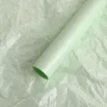 Lichtgroene waterdichte parelmoer vloeipapierrol voor prachtige bloemboeketverpakking. - 38g Parelmoer Vloeipapier / 50x70cm 20 Vellen/Pak / Limoengroen