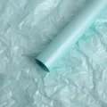 Lichtblauwe parelmoer waterdichte vloeipapier wrap voor bloemboeketten en geschenkverpakking. - 38g Parelmoer Vloeipapier / 50x70cm 20 Vellen/Pak / Aquarelblauw