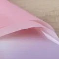 Papel de Regalo para Flores Degradado Rosa Película OPP Impermeable Bouquet DIY - 20 Piezas/Paquete (56x56cm) / Rosa Púrpura Claro