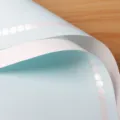 Papel de envolver floral impermeable para ramos con un bonito diseño de lunares. - 20 Piezas/Paquete / Azul claro