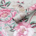 Waterdicht bloemeninpakpapier dubbelzijdig vintage bloemmotief voor boeket verpakking - 20 Stuks/Pak (56x56cm) / Licht Lente Groen