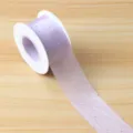 Light purple 2.5CM diamond sheer ribbon for floral gift packaging and DIY bouquet decoration. - Light Purple 【Rhinestone Silk Ribbon】 4cm * 20 Yards/Roll / Light Purple