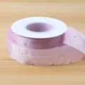 Pink 2.5CM Diamond Silk Ribbon Decorative Ribbon Gift Wrapping Variant Color Pink Style - Light Purple Rhinestone Satin Ribbon - 2.5cm x 20 Yards/Roll / Light Purple
