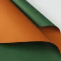 Zweifarbiges wasserdichtes Blumenpackpapier, matte Oberfläche in Grün und Kupfer. - Ouyah Papier 20 Blatt / Türkis / Bronze