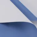 Wasserdichtes Blumen Geschenkpapier zweifarbig dickes Kunststoff Blumenstrauß Verpackung - Ouyah Papier 20 Blatt / Jeansblau / Zartweiß