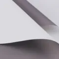Zweifarbige wasserdichte Blumenverpackung Papierrolle fuer Bluemenstraeusse Geschenkverpackung. - Ouyah Papier 20 Blatt / Rauchgrau / Zartweiß