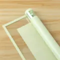 Green border transparent OPP floral wrapping paper waterproof flower bouquet packaging material SKU - 54*54cm/Sheet 20 Sheets/Pack / Lime