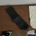 Donne calze a tubo medio a coste tinta unita autunno inverno cotone casual giornaliero - Taglia unica / Grigio scuro