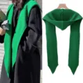 Πράσινο πλεκτό κασκόλ με κουκούλα γυναικείο χειμωνιάτικο ζεστό κορεατικό στυλ μόδα - Πράσινο