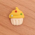 Lindo cabochon de pastel de resina para funda de teléfono horquilla y manualidades. - Magdalena