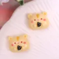 Encanto de resina de animal lindo para funda de teléfono DIY accesorio de joyería detalle - Hámster amarillo