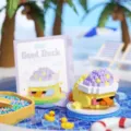 Jeu de blocs de construction de canard mignon, variante de figurine de puzzle DIY pour enfants. - 8937 Canard bonne nuit [Boîte de couleur]