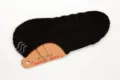 Chaussettes invisibles basses de sport pour hommes en coton noir avec semelle éponge douce. - Taille unique / Femmes Noir