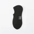 Chaussettes invisibles basses noires pour hommes, variante en coton respirant et maille filet. - Taille unique / Noir