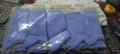 Chaussettes de sport longues unies pour femmes coton bleu chaussettes hautes lot - Taille unique / Zircon Bleu Clair