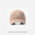 Casual corduroy baseball cap with embroidered letter C, stylish and comfortable outdoor hat. - Adjustable (55-59cm) / Small C Logo Style / Khaki