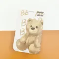 Portatarjetas de plástico para billete de autobús, carné de estudiante y tarjeta con diseño de oso. - Oso de Peluche (Sin Accesorios)