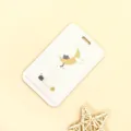 Porte-carte mignon chat noir dessin anime etui pour carte d'etudiant avec joli motif de lune. - Chat Noir Pelote de Laine / Sans Accessoires