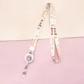 Cartoon Telescopic Lanyard Badge Reel Student ID Card Holder Neck Strap Good Nice Design - Good Flower (Heart Bear Head)
