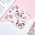 Rosa Cartoon Panda Ausweishalter niedliche horizontale Kartenhülle für Studenten. - Panda Mädchen / Horizontal (Ohne Zubehör)