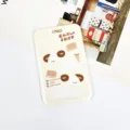 Cute student card holder bus access card protective cover lanyard id badge case design - Two Biscuit Dogs / No Accessories