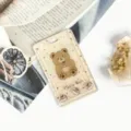 Transparent slide card holder featuring a cute bear pattern for student campus cards. - Dotted Cake Bear / No Accessories