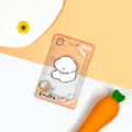 Transparent cute cartoon card holder student campus IC card protective cover protective sleeve - Biscuit Dog (No Accessories) / Sliding Transparent