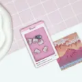 Cute animal shaker card holder pink phone style bus card protector ID badge holder - Kitty (Pink Border) / No Accessories