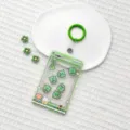 Green cute claw machine shaker ID card holder transparent badge protector for students - Green Claw Machine Dinosaur Shaking / Sliding Transparent + 3.3 Green Leather Strap Keychain