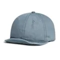 Gorra de béisbol vintage lavada americana con ala corta para hombres y mujeres casual - M (56-58cm) / Azul