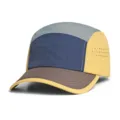 Multi-color 5-panel quick-dry camp cap detail, breathable laser-cut holes for outdoor sports. - M (56-58cm) / Navy Blue
