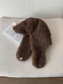 Cappello trapper in montone marrone per l'inverno, morbido berretto peluche con paraorecchie. - M（56-58cm） / Caffè