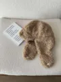 Caldo cappello da aviatore in morbido pile di agnello marrone, cuffia invernale con paraorecchie. - M（56-58cm） / Kaki