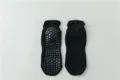 Rutschfeste Yogasocken für Damen, atmungsaktive Pilates-Bodensocken mit Grip-Noppen für Fitness. - Einheitsgröße / Schwarz