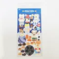 Set de pegatinas impermeables PEANUT BEAR lindas para agenda planificador y decoracion DIY. - Oso Cacahuete - Aperitivos de Invierno