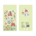 Koreaanse BONITO schattige kat konijn reizen thema decoratieve sticker pack dagboek 9.5x16cm - B6136 Samen reizen
