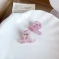 Süße kleine Acetat Haarklammern in Bonbonfarben für süßes Styling und Ponyverzierungen. - Gelee Violett