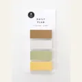 Suatelier minimalistische tagesplan haftnotizen set, bunte dekorative index marker block. - Tagesplan / 160 Stück/Packung