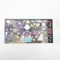 Set de pegatinas impermeables oso cacahuete MANET coreano para diario y manualidades diy. - Oso Cartoon - Película de Terror