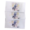 Süße koreanische kreative Briefumschläge aus Papier mit niedlichem Design, 3 Stück. - BB104 Gute Nacht