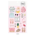 Cute Japanese Korean style summer sticker sheet stationery DIY journaling decorative sticker set - Style C (85201) / Watermelon Day