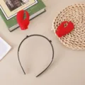 Joli serre-tête pince de homard rouge, accessoire de cheveux amusant pour fête et cosplay. - Pince de crabe