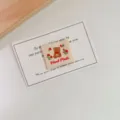 DIY handgemachte gewebte Stoffetikette mit süßem Teddybär und Rosenstickerei für Taschen und Hüte. - Handgemachte Rose Bär Stil(zm1010)
